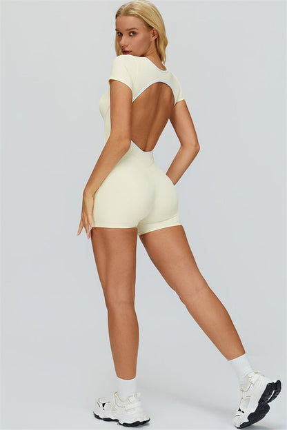 Gymfit Kort Jumpsuit med Fôr - Gymfit