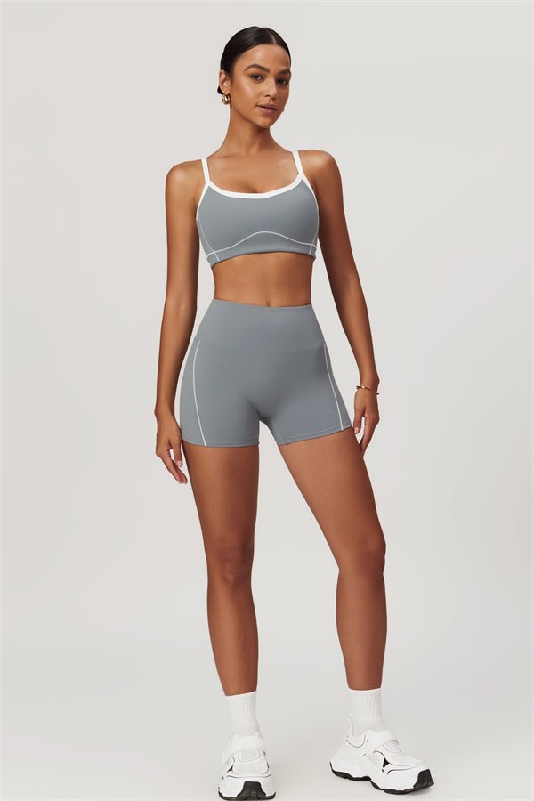 Gymfit Fôret sportstopp- og shortsett - Gymfit