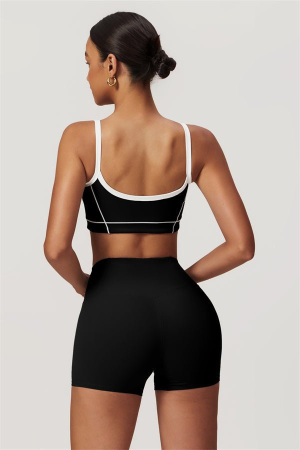 Gymfit fôret sportstopp- og shortssett - Gymfit