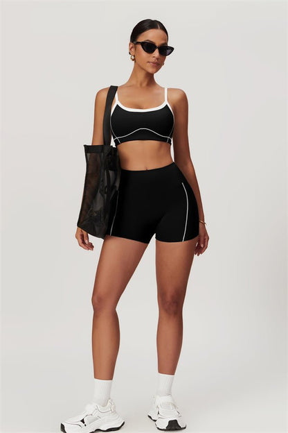 alt
Gymfit fôret sportstopp og shortssett - Gymfit