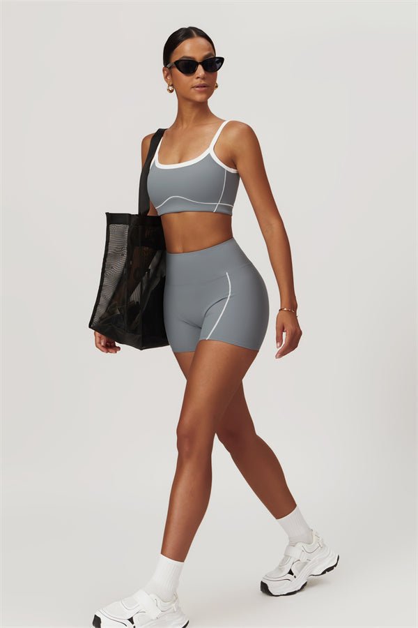 Gymfit fôret sportstopp og shortssett - Gymfit