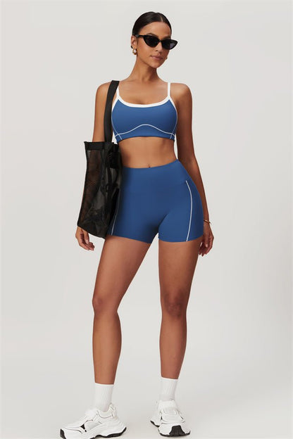 Gymfit fôret sportstopp- og shortssett - Gymfit