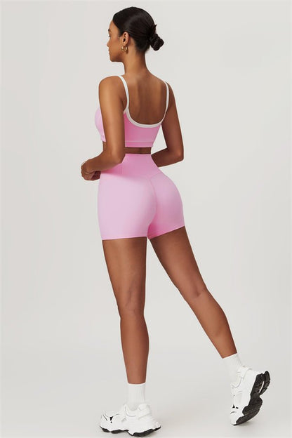 alt
Gymfit fôret sportstopp- og shortsett - Gymfit