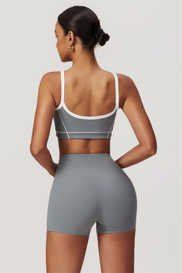 Gymfit fôret sportstopp og shortssett - Gymfit