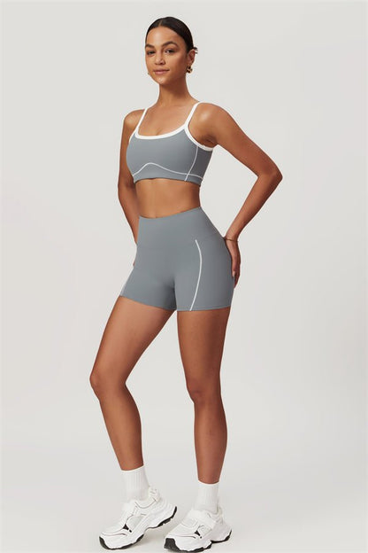 Gymfit foret sportstopp- og shortssett - Gymfit
