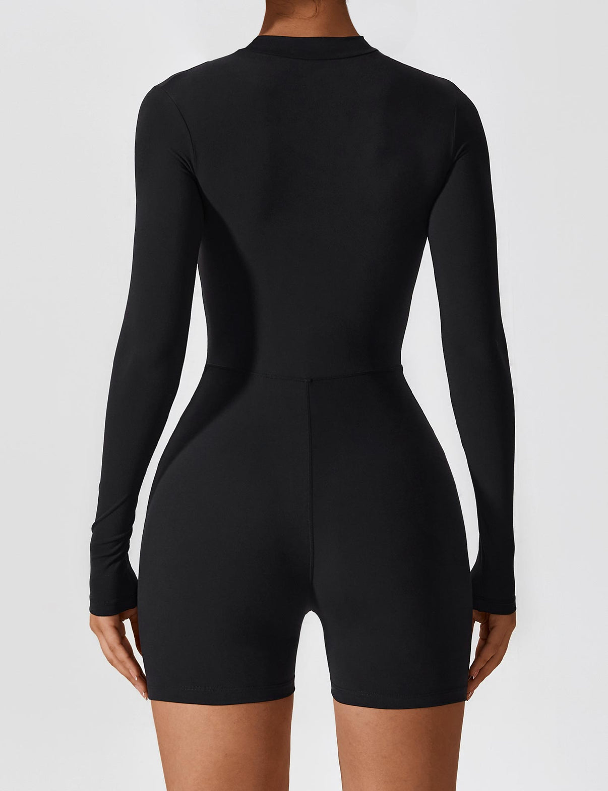 Gymfit langermet jumpsuit med glidelås - Gymfit