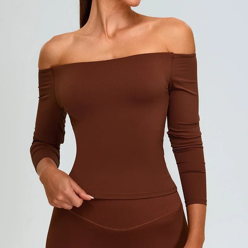 Gymfit Luzlie Off-shoulder topp - Gymfit