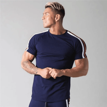 Gymfit LYFT Stripete T-skjorte - Gymfit