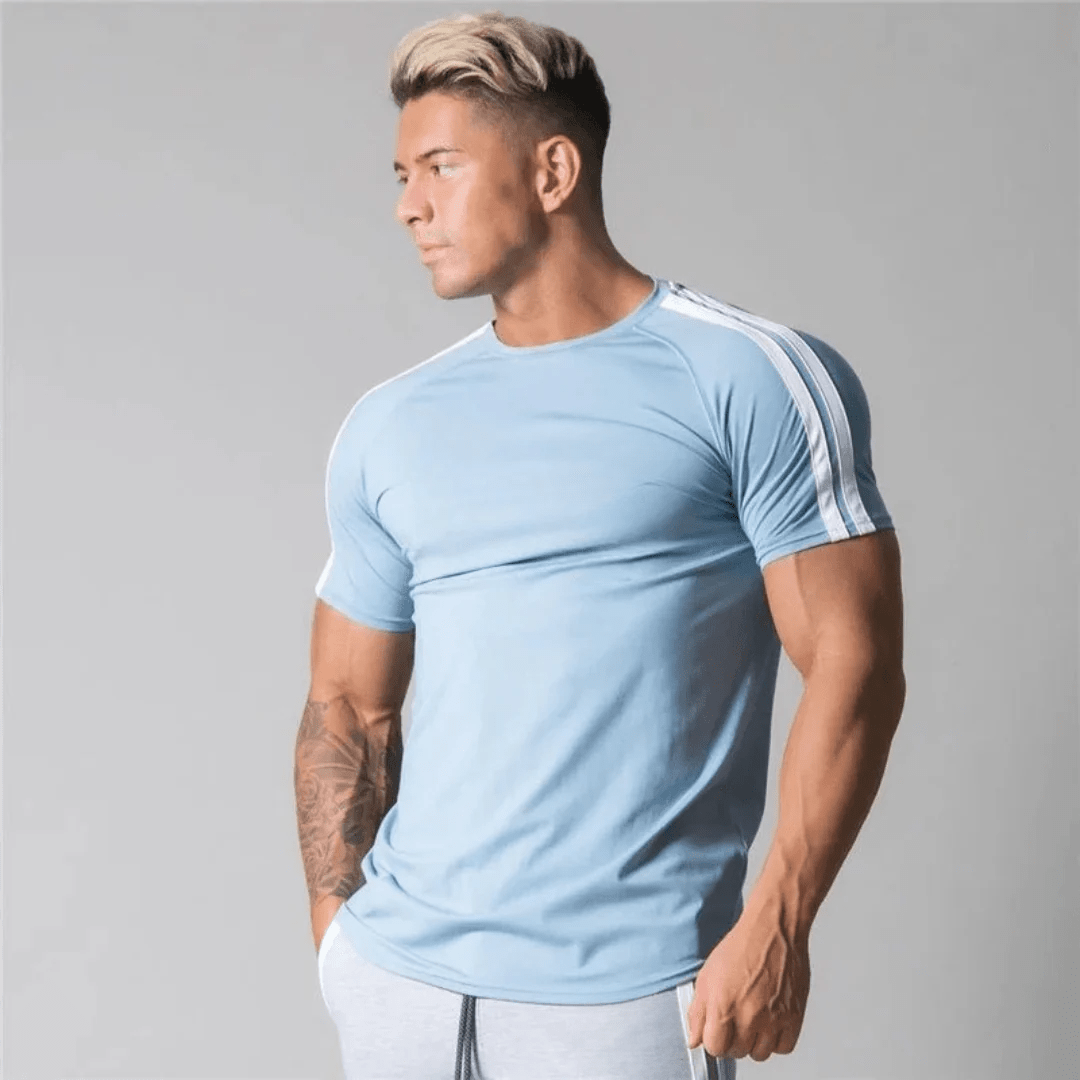 Gymfit LYFT stripete T-skjorte - Gymfit