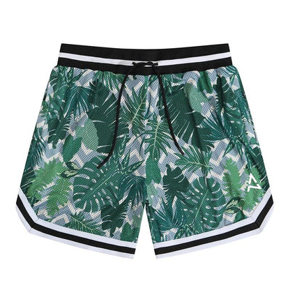 Gymfit shorts med meshstriper - Gymfit