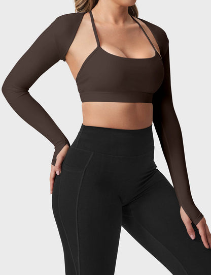 alt
Gymfit Mini langermet bolero-skjuldervarmer - Gymfit