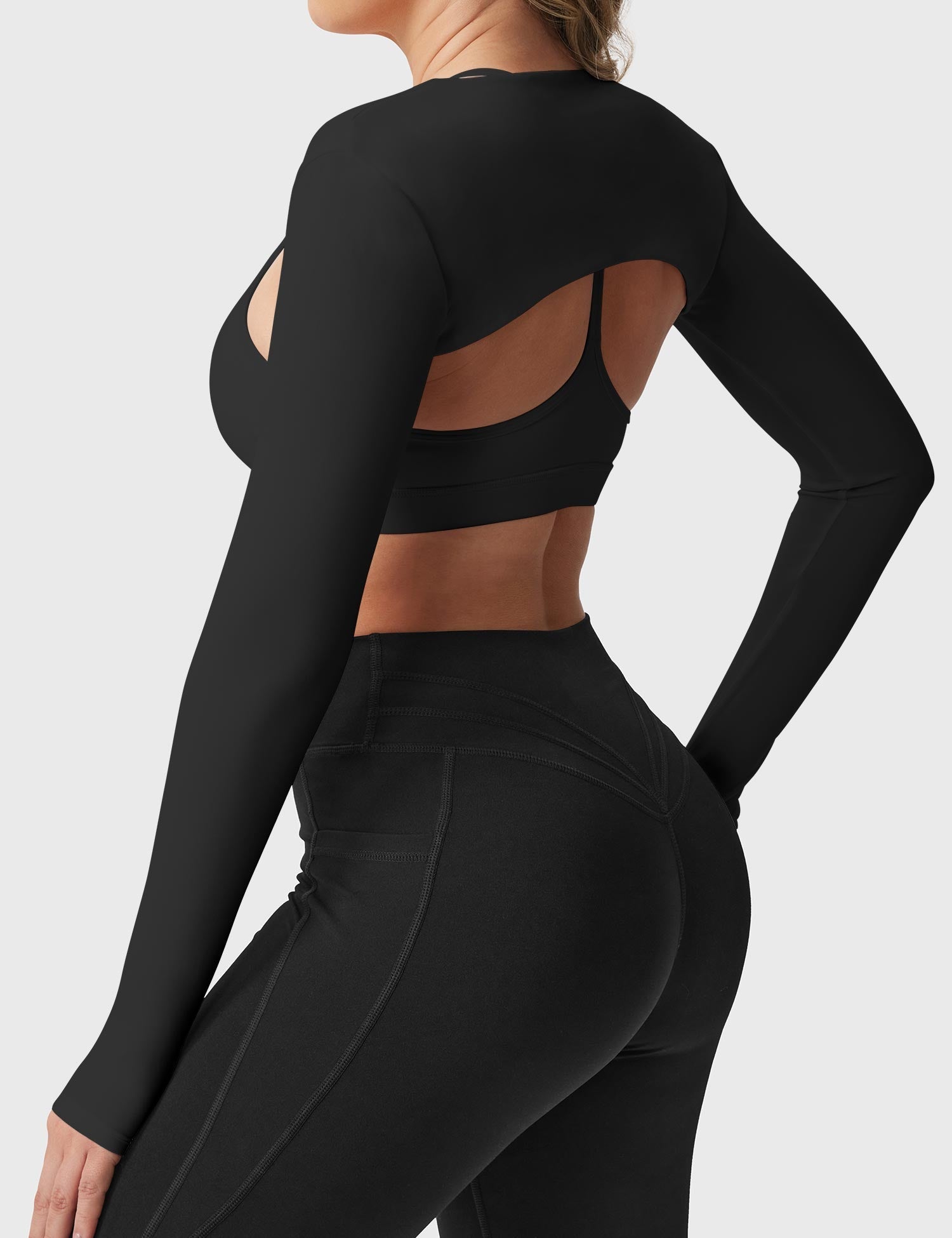 Gymfit Mini bolero med lange ermer - Gymfit