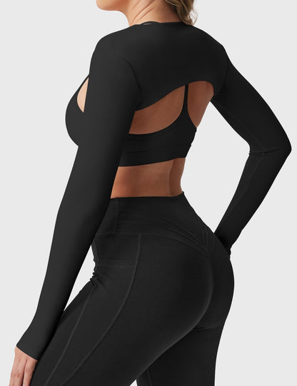 Gymfit Mini bolero med lange ermer - Gymfit