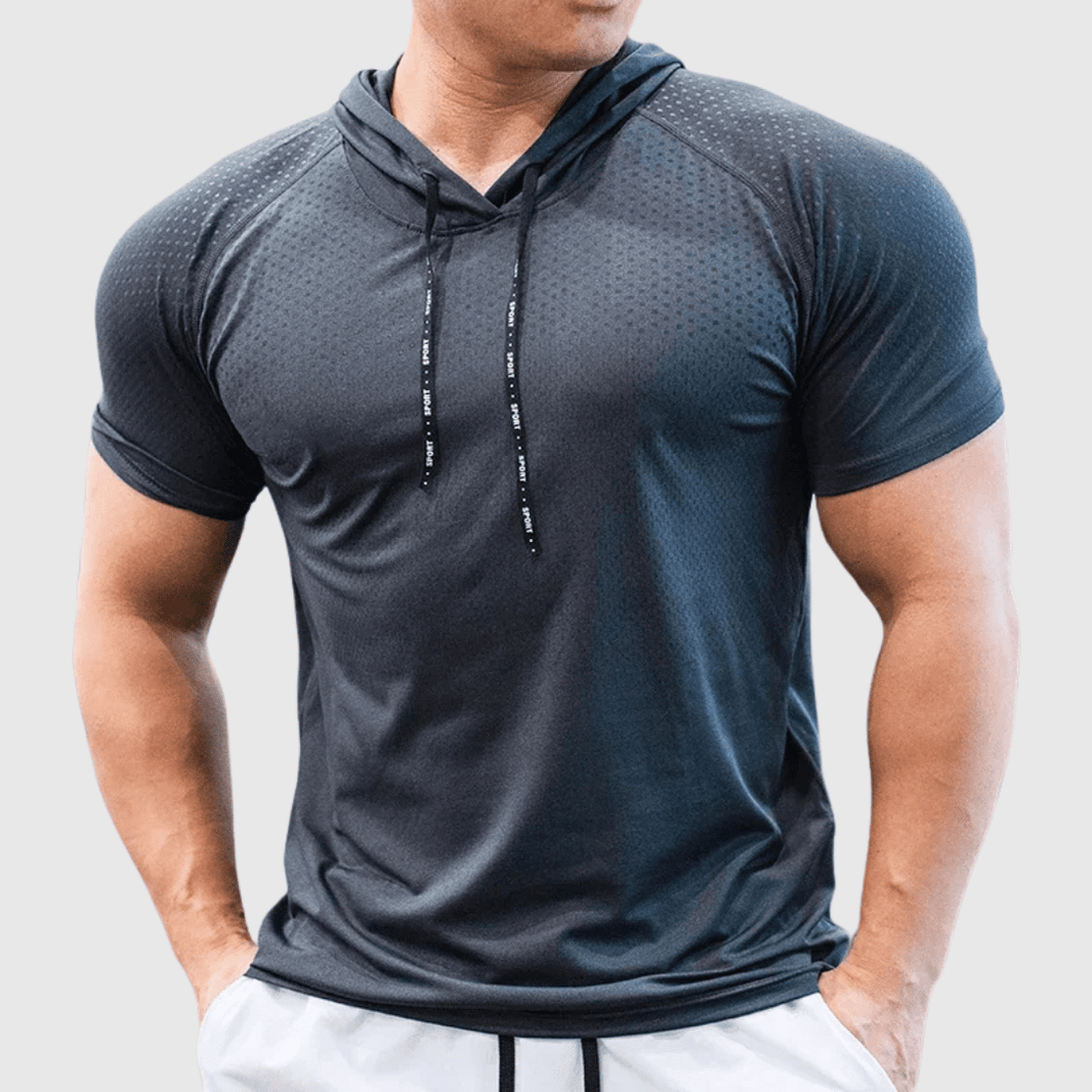 Gymfit Muscle T-skjorte med hette - Gymfit
