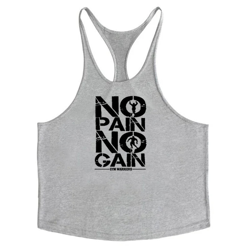Gymfit No Pain No Gain-singlet - Gymfit