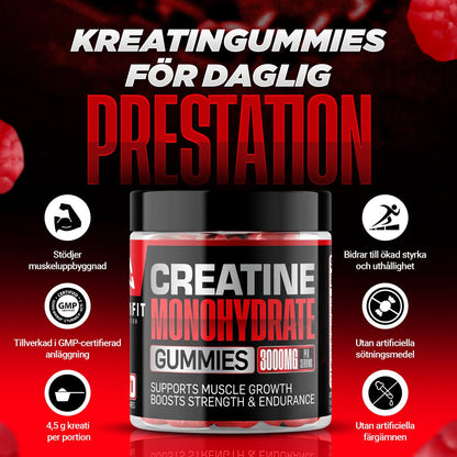 Gymfit Nutrition kreatingummier - Gymfit