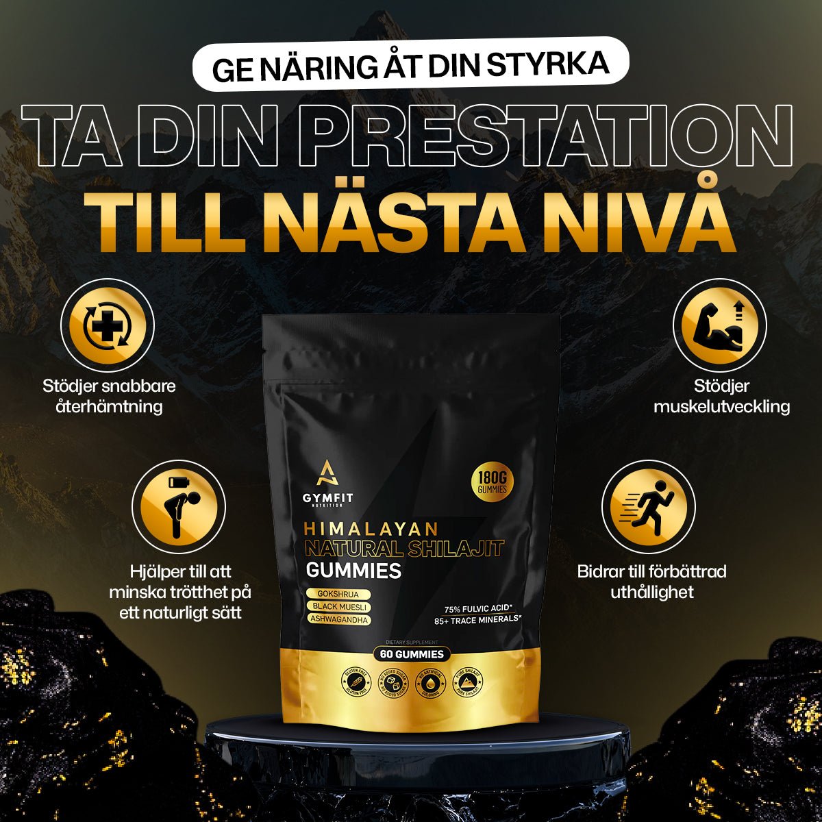 alt
Gymfit Nutrition Shilajit - Gymfit
