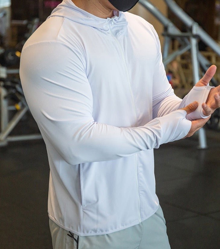 alt
Gymfit hettegenser med hurtigtørkende materiale - Gymfit