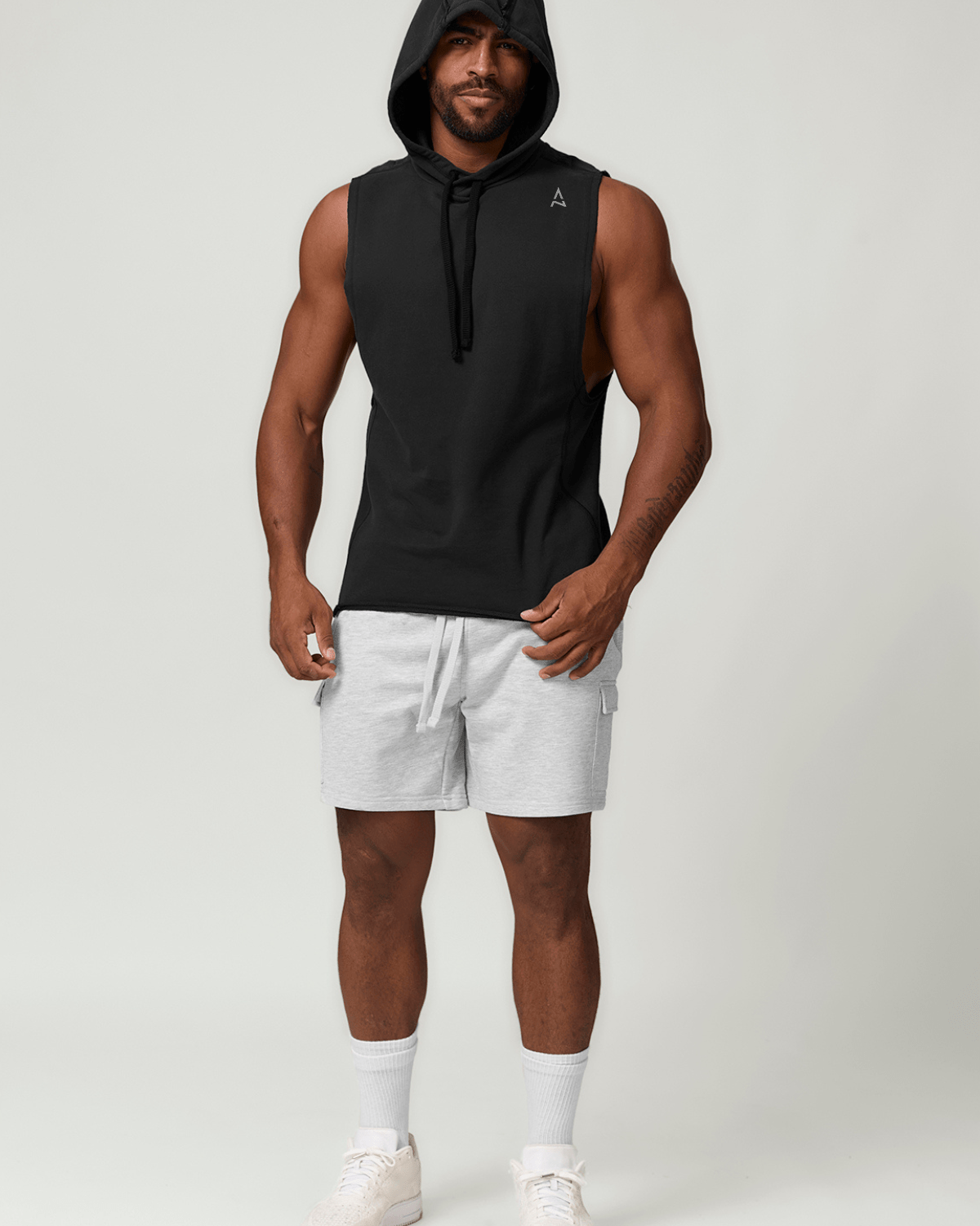 Gymfit hettegenser med råkant - Gymfit