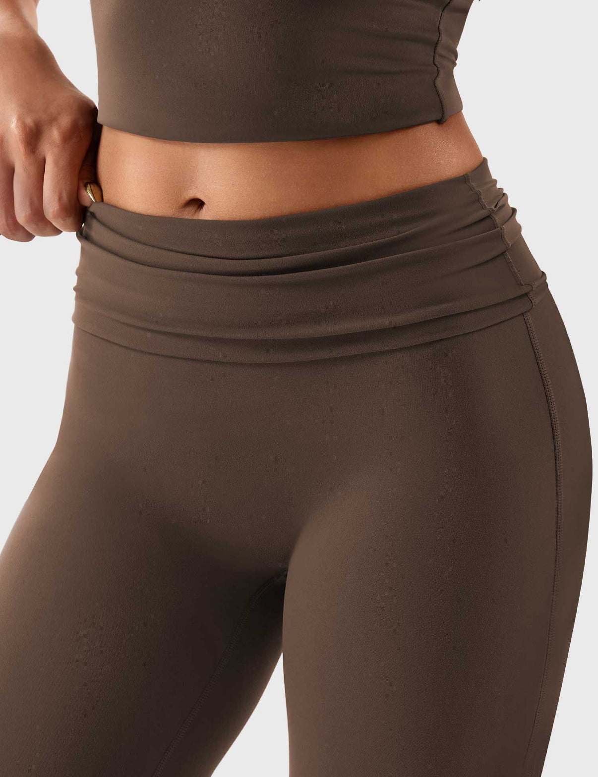 alt
Gymfit Romola leggings med foldover og utsvingte ben - Gymfit