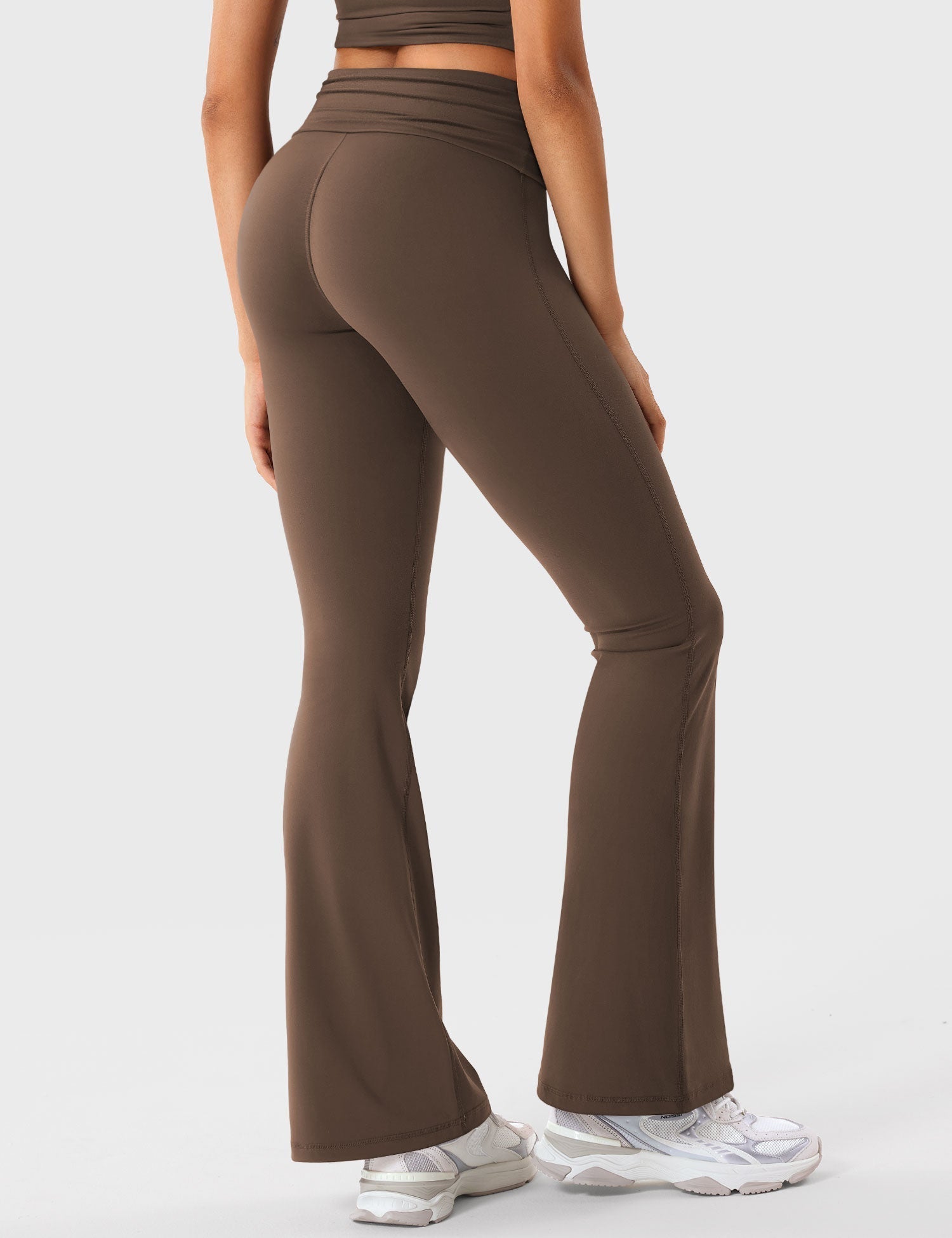 Gymfit Romola leggings med brett over livet og sleng - Gymfit