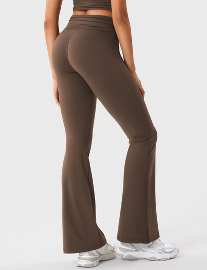 Gymfit Romola leggings med brett over livet og sleng - Gymfit