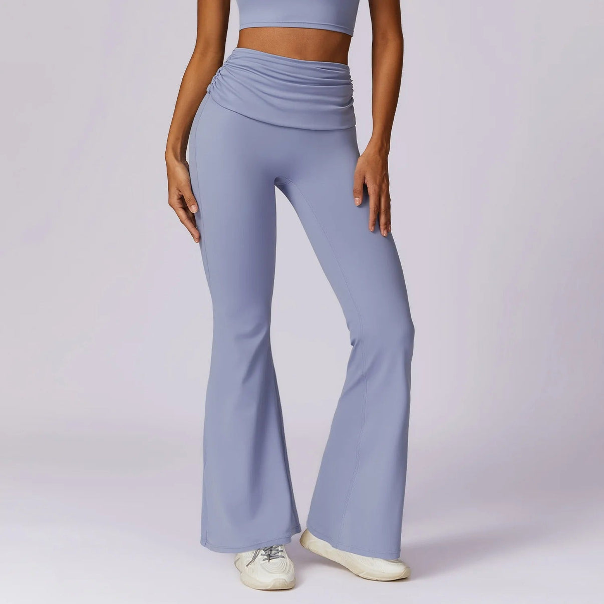 Gymfit Romola Fold Over Flare-leggings - Gymfit