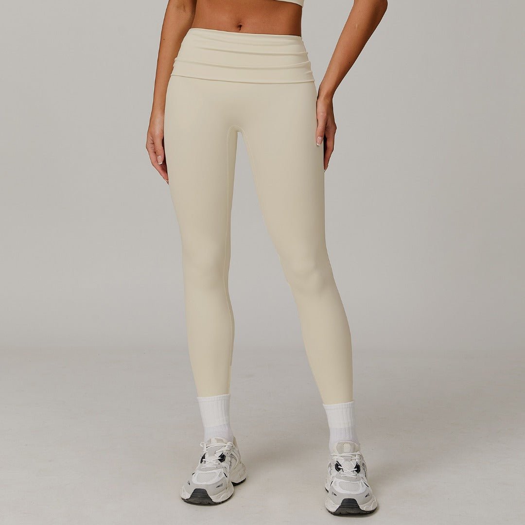 Gymfit Romola leggings med nedbrettbar kant - Gymfit