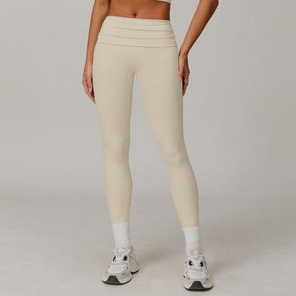 Gymfit Romola leggings med nedbrettbar kant - Gymfit