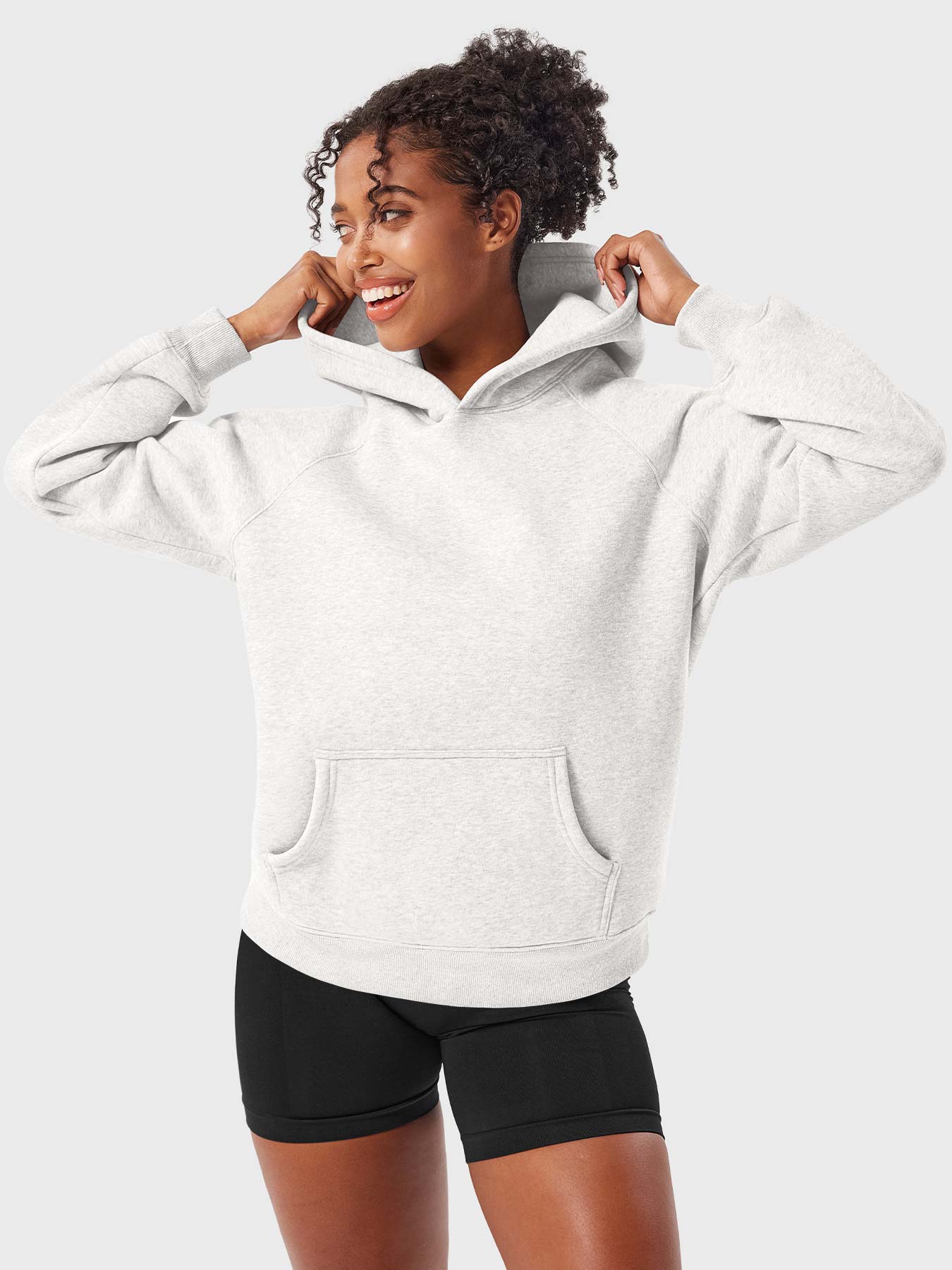 Gymfit Saavedra fleece-hettegensere - Gymfit
