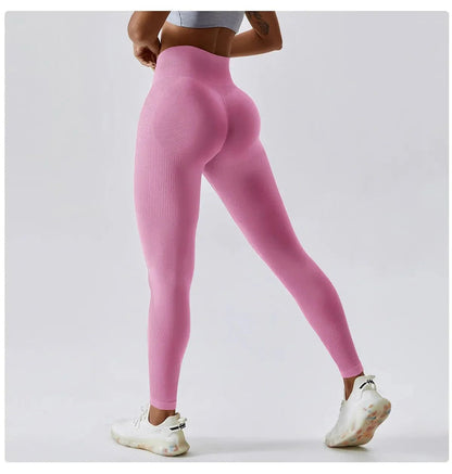 alt
Gymfit Scrunch ribbede konturleggings - Gymfit