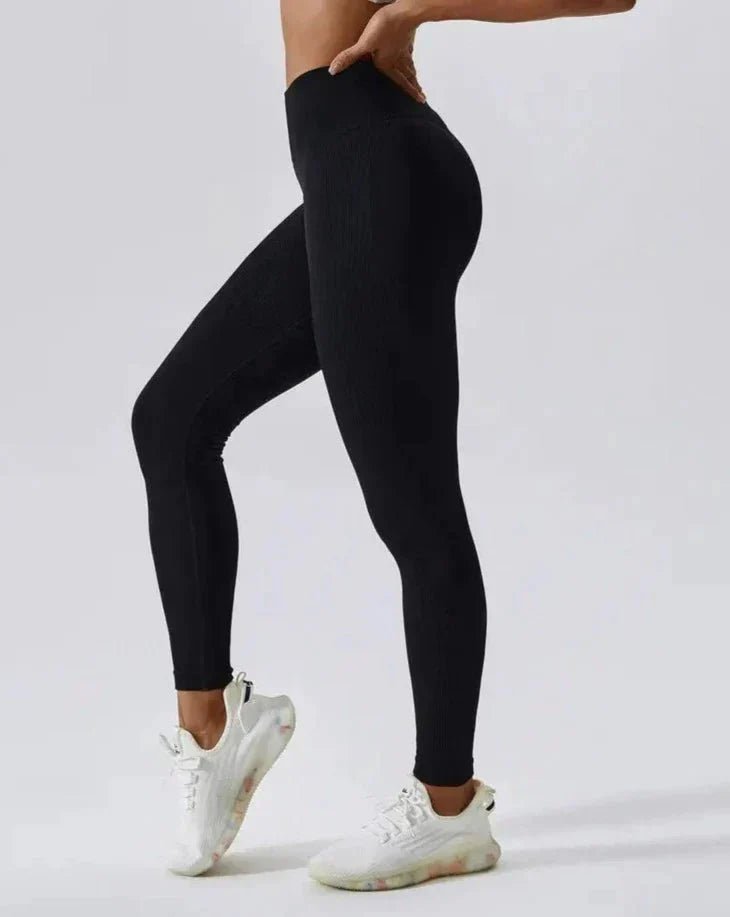 Gymfit Scrunch ribbade konturleggings - Gymfit