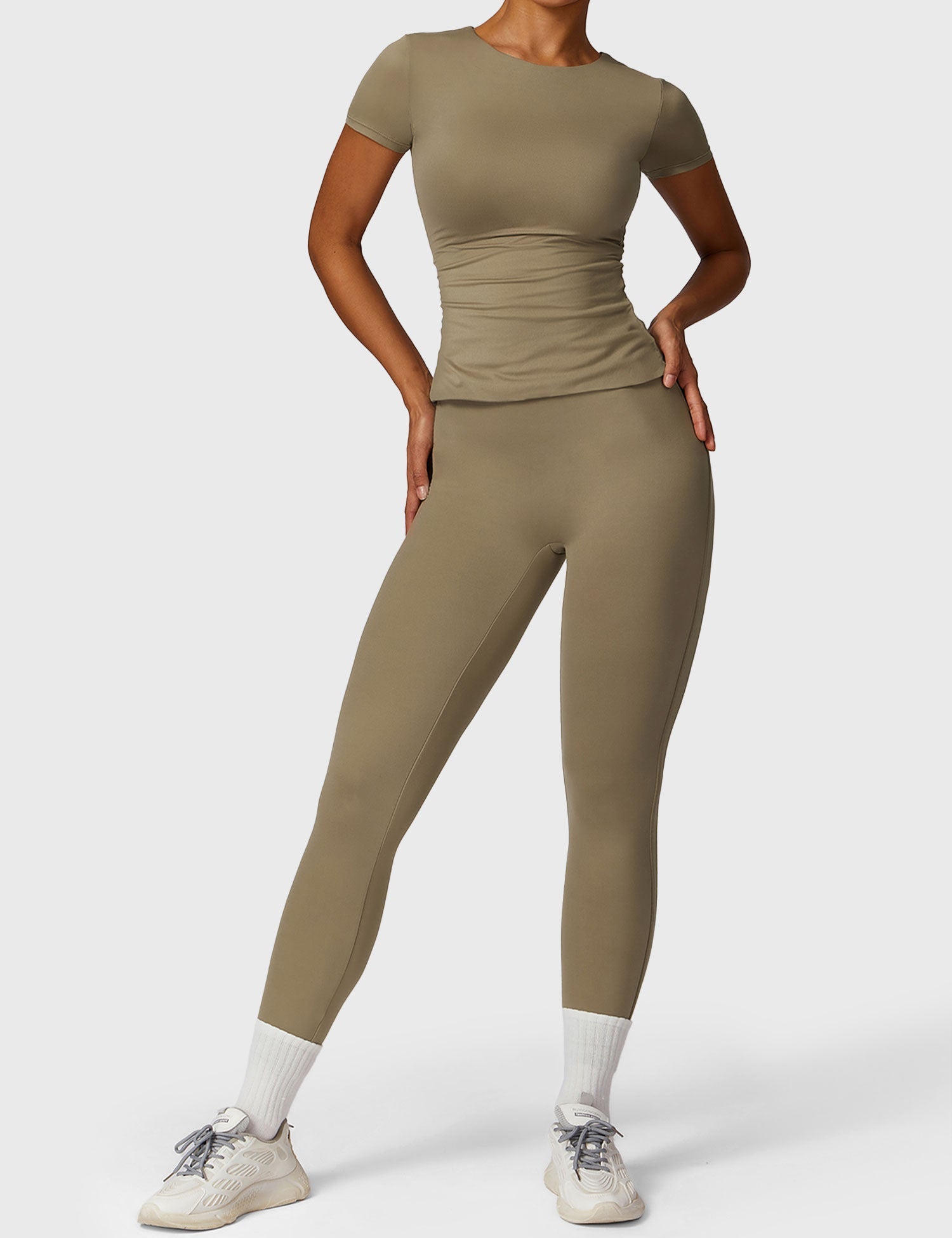 Gymfit kortermet T-skjorte med rund hals - Gymfit