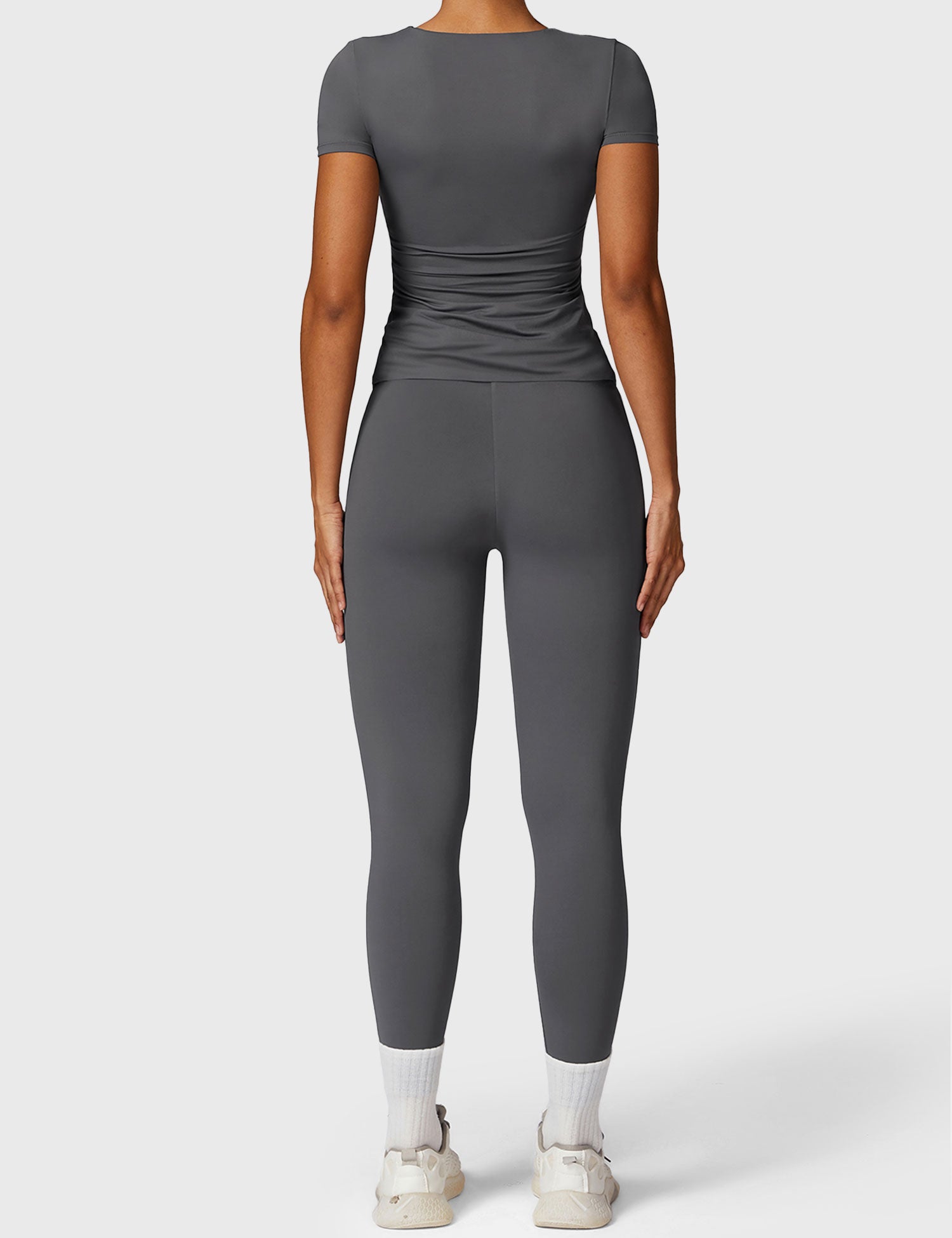 alt
Gymfit kortermet T-skjorte med rund hals - Gymfit