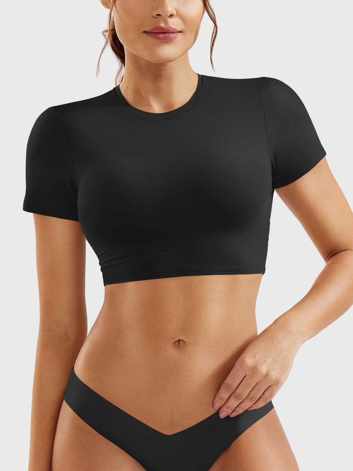 Gymfit kortermet crop top - Gymfit