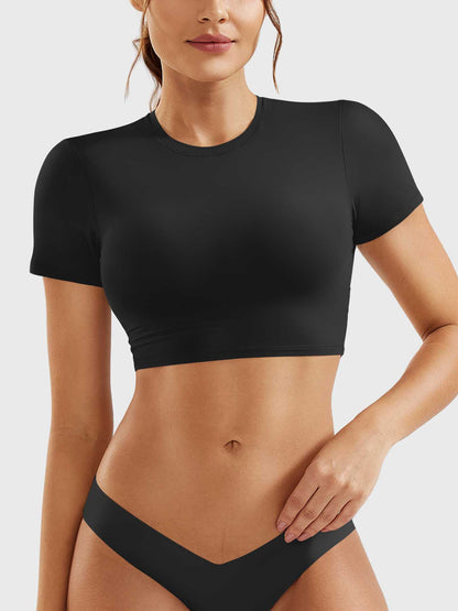 Gymfit kortermet crop top - Gymfit
