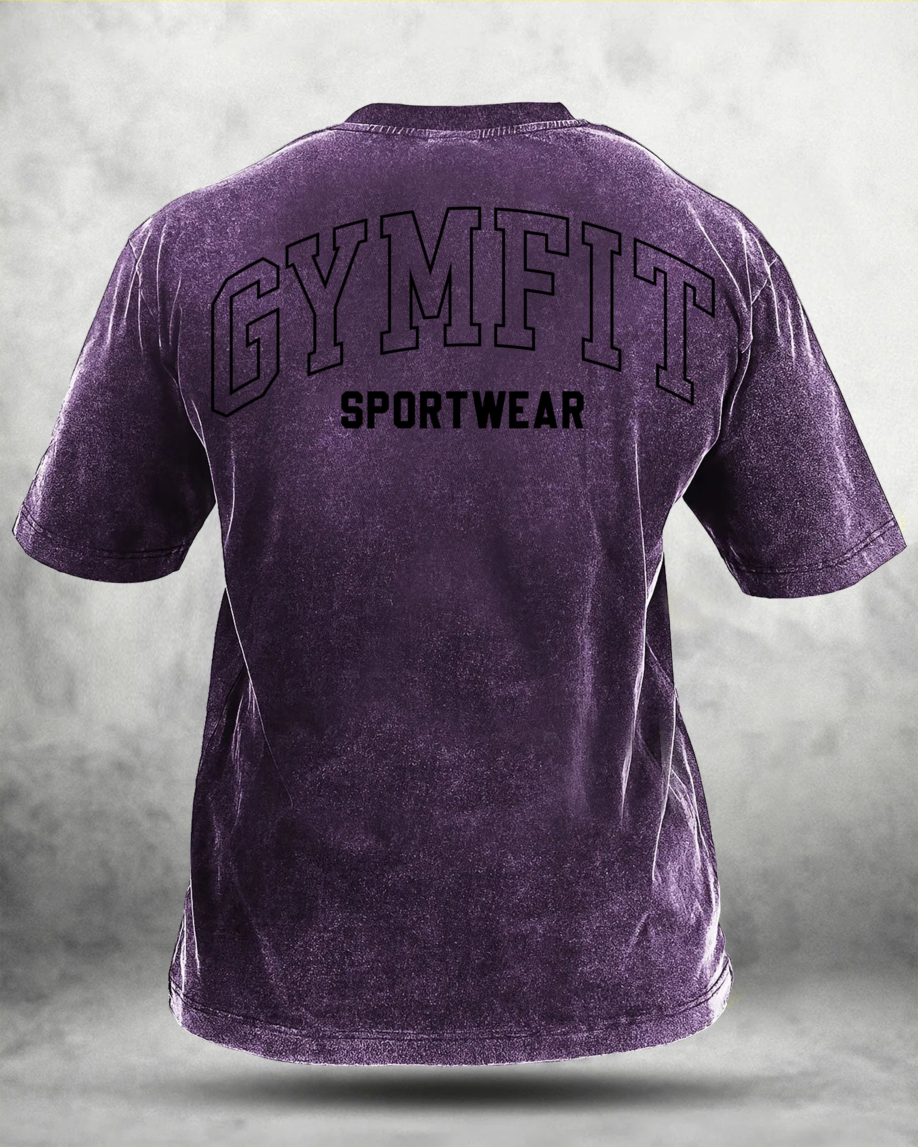 GYMFIT SPORTWEAR VASKET T-SKJORTE - Gymfit