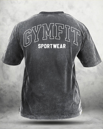 alt
GYMFIT SPORTWEAR VASKET T-SKJORTE - Gymfit