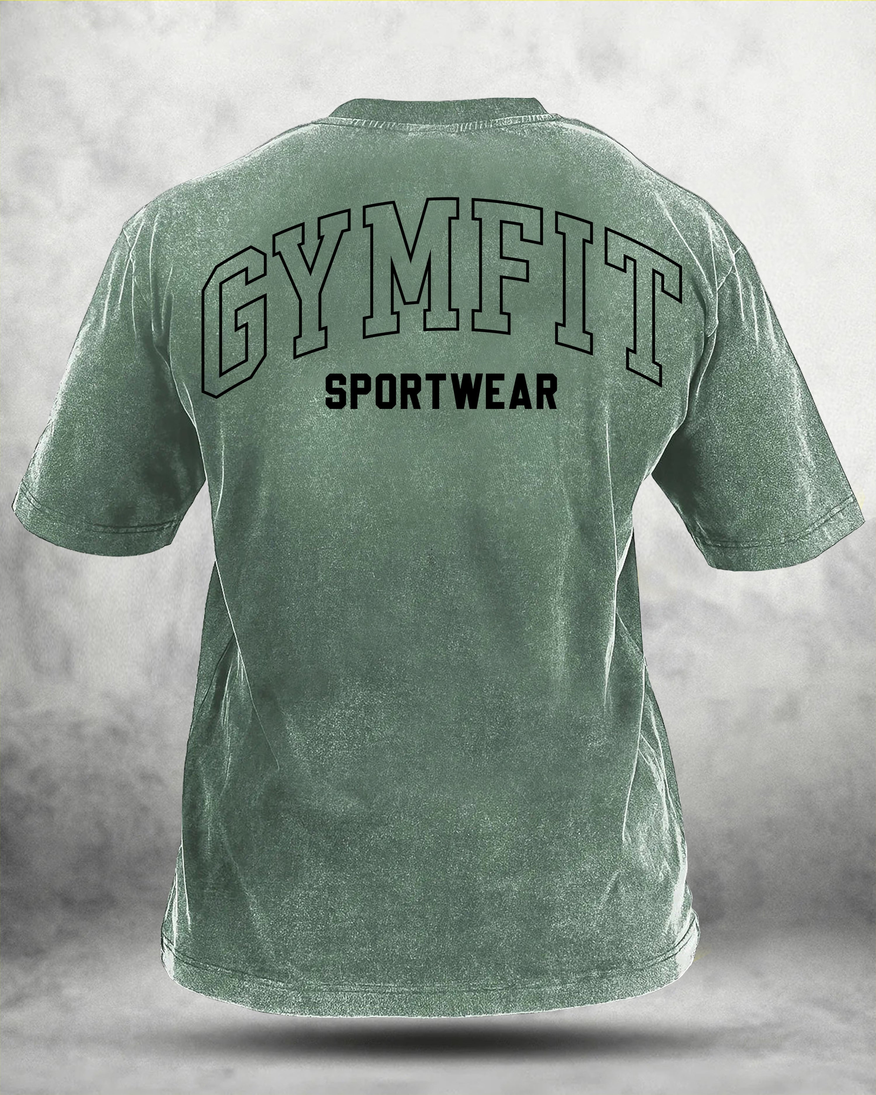 GYMFIT SPORTSKLÆR VASKET T - SKJORTE - Gymfit
