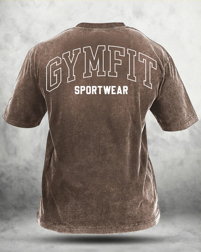 alt
GYMFIT SPORTWEAR WASHED T - SHIRT - Gymfit