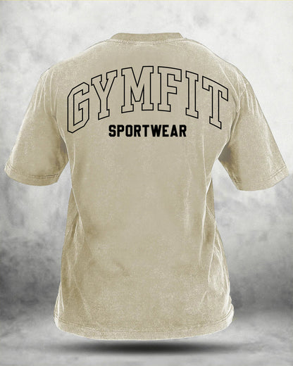 alt
GYMFIT SPORTWEAR WASHED T - SHIRT - Gymfit