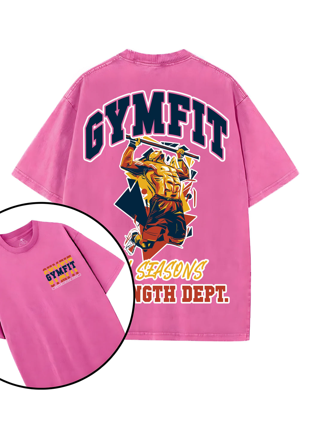 Gymfit Strength-avdelings T-skjorte - Gymfit