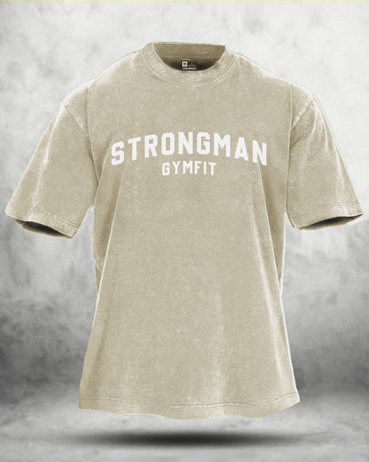 GYMFIT STRONGMAN WASHED T - SHIRT - Gymfit
