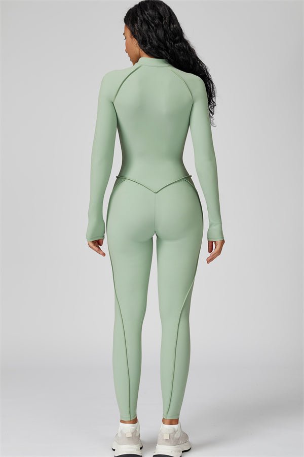 Gymfit Structure-jumpsuit med glidelås - Gymfit