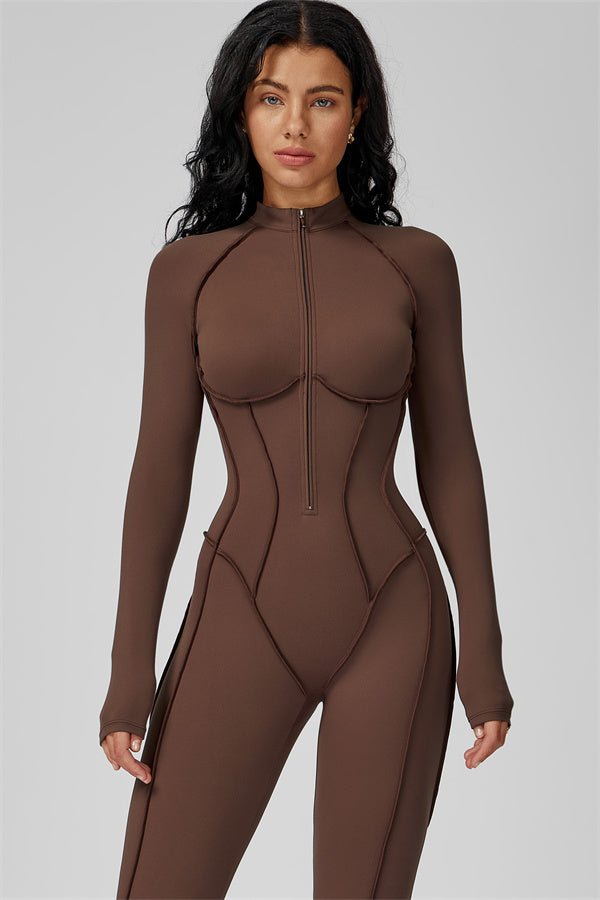 alt
Gymfit Structure jumpsuit med glidelås - Gymfit