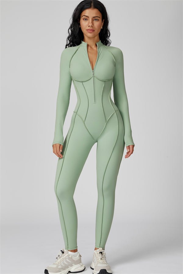 Gymfit Structure jumpsuit med glidelås - Gymfit