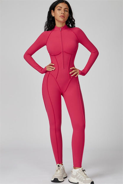 Gymfit Structure jumpsuit med glidelås - Gymfit