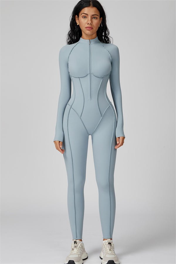 Gymfit Structure Jumpsuit med glidelås - Gymfit