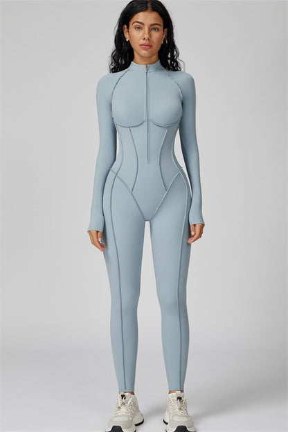 Gymfit Structure Jumpsuit med glidelås - Gymfit