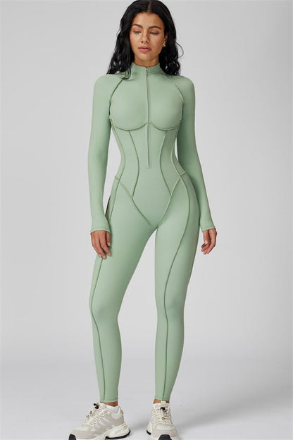 Gymfit Structure Jumpsuit med glidelås - Gymfit